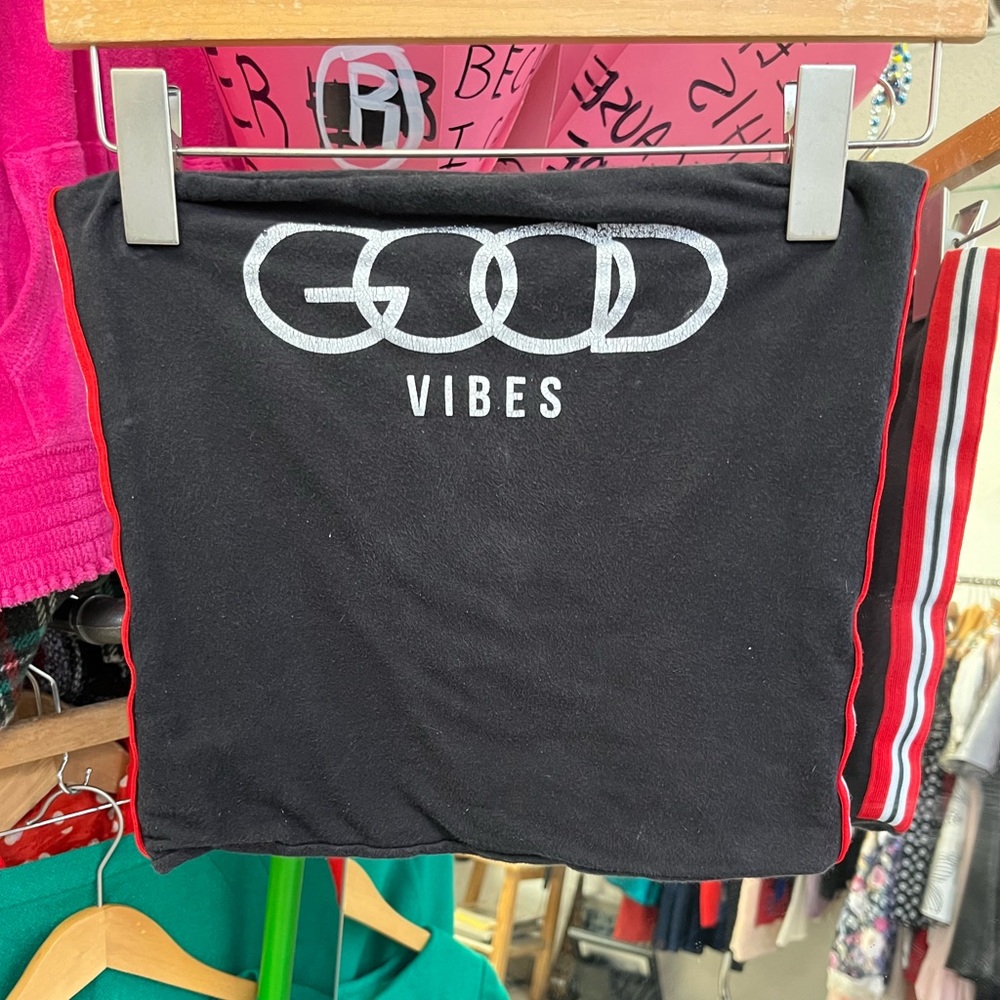 GOOD VIBES TUBE TOP